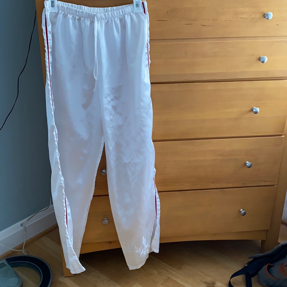 Satin pajamas